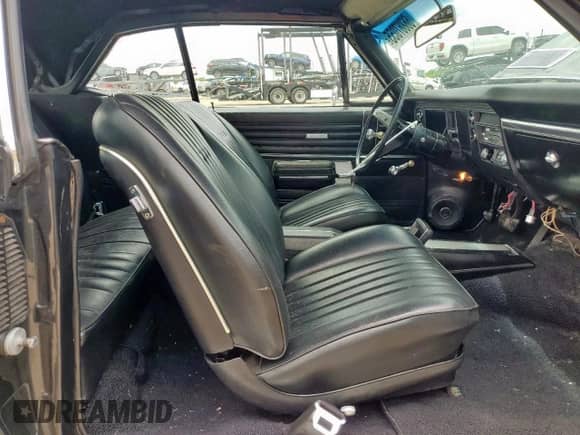 1968 Chevrolet Chevelle with VIN 138678K195363, listed as a Copart auction lot 66867055 with 91,000 mi miles and Salvage title. Bid and sale history available at DreamBid. Image 10.