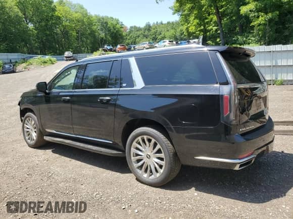 2021 Cadillac Escalade ESV Premium Luxury с VIN 1GYS4KKL9MR447275, выставлен на аукционе Copart как лот 62129075 с пробегом 216 310 миль миль и Списание • Salvage title. История ставок и продаж доступна на DreamBid. Изображение 2.