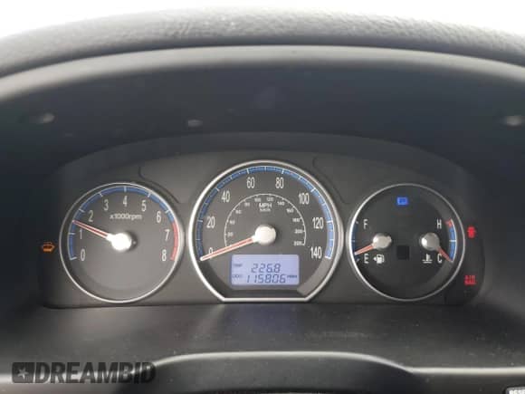 2009 Hyundai Santa Fe SE с VIN 5NMSH73E29H332407, выставлен на аукционе Copart как лот 82181655 с пробегом 115 806 миль миль и Списание • Salvage title. История ставок и продаж доступна на DreamBid. Изображение 9.
