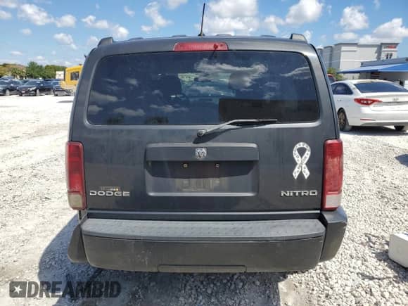 2010 Dodge Nitro Heat with VIN 1D4PT4GK9AW156916, listed as a Copart auction lot 50803765 with 141,028 mi miles and Clean title. Bid and sale history available at DreamBid. Image 6.