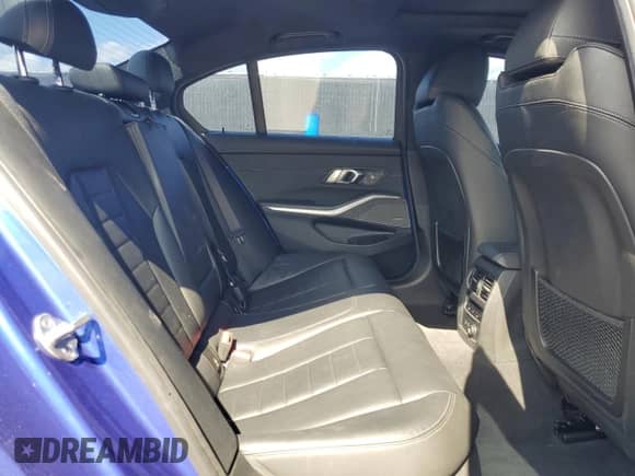 2019 BMW 3 Series 330i with VIN WBA5R1C5XKAE81350, listed as a Copart auction lot 87209195 with 47,844 mi miles and Non repairable. Bid and sale history available at DreamBid. Image 10.