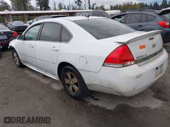 2010 Chevrolet Impala LT with VIN 2G1WB5EK1A1227062, listed as a IAAI auction lot 43430015 with 155,096 mi miles and . Bid and sale history available at DreamBid. Image 3.
