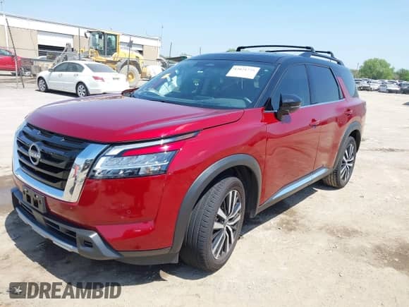 2023 Nissan Pathfinder Platinum с VIN 5N1DR3DK6PC210286, выставлен на аукционе IAAI как лот 42021775 с пробегом 48 482 миль миль и . История ставок и продаж доступна на DreamBid. Изображение 18.