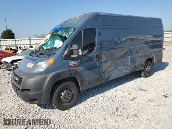 2019 Ram ProMaster Cargo с VIN 3C6URVJG9KE541906, выставлен на аукционе Copart как лот 89907015 с пробегом Не указан миль и Списание • Salvage title. История ставок и продаж доступна на DreamBid. Изображение 1.