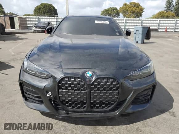 2022 BMW 4 Series 430i with VIN WBA53AP06NCJ71783, listed as a Copart auction lot 45195265 with 13,499 mi miles and Clean title. Bid and sale history available at DreamBid. Image 5.