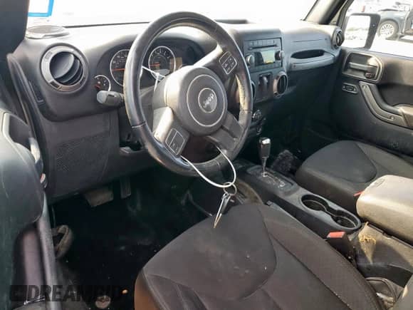 2016 Jeep Wrangler Sport with VIN 1C4AJWAG9GL260681, listed as a Copart auction lot 70051145 with 73,263 mi miles and Salvage title. Bid and sale history available at DreamBid. Image 8.