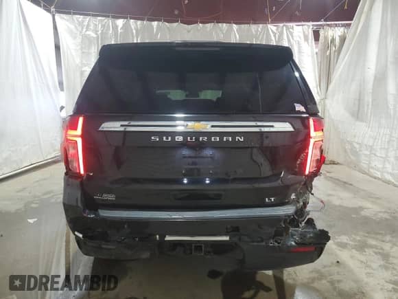 2023 Chevrolet Suburban LT с VIN 1GNSKCKD3PR219147, выставлен на аукционе Copart как лот 70667925 с пробегом 73 645 миль миль и Списание • Salvage title. История ставок и продаж доступна на DreamBid. Изображение 6.