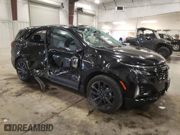 2024 Chevrolet Equinox RS с VIN 3GNAXWEG8RL237609, выставлен на аукционе Copart как лот 80219085 с пробегом 15 038 миль миль и Списание • Salvage title. История ставок и продаж доступна на DreamBid. Изображение 4.