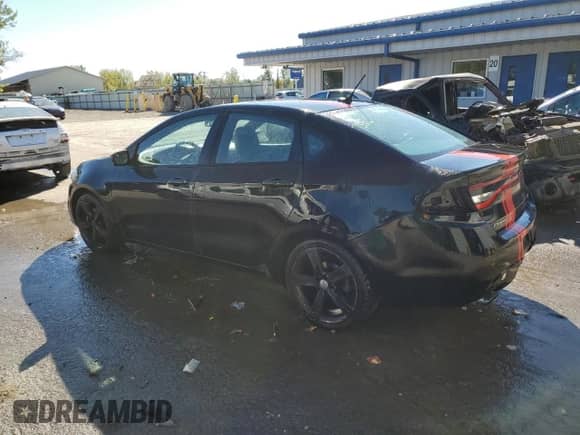 2015 Dodge Dart GT with VIN 1C3CDFEB9FD123459, listed as a Copart auction lot 84659415 with 94,593 mi miles and Salvage title. Bid and sale history available at DreamBid. Image 2.