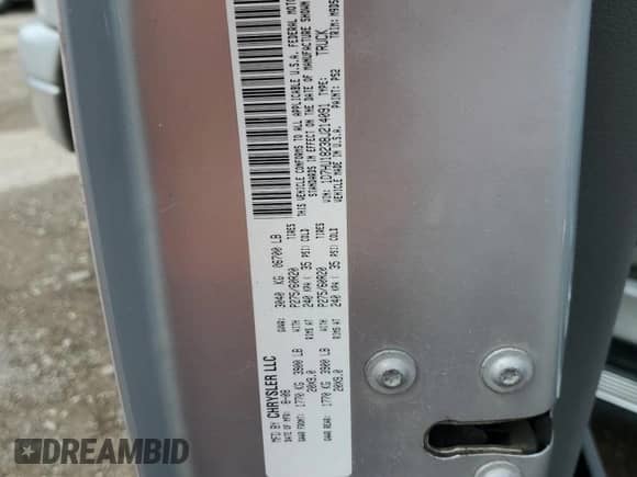 2008 Dodge 1500 ST z VIN 1D7HU18238J214091, wystawiony jako Copart lot #61670905 z przebiegiem 140 061 mil mil oraz Szkoda całkowita • Salvage title. Historia ofert i sprzedaży dostępna na DreamBid. Obrazek 12.