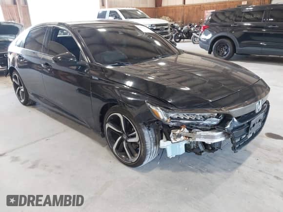 2020 Honda Accord Sport with VIN 1HGCV1F32LA109369, listed as a IAAI auction lot 42972787 with 78,795 mi miles and . Bid and sale history available at DreamBid. Image 1.