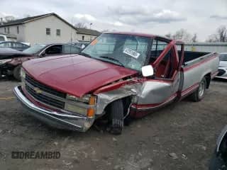 1990 Chevrolet Silverado 1500 с VIN 1GCDC14K6LE217750, выставлен на аукционе Copart как лот 47251985 с пробегом 183 889 миль миль и Списание • Salvage title. История ставок и продаж доступна на DreamBid. Изображение 1.