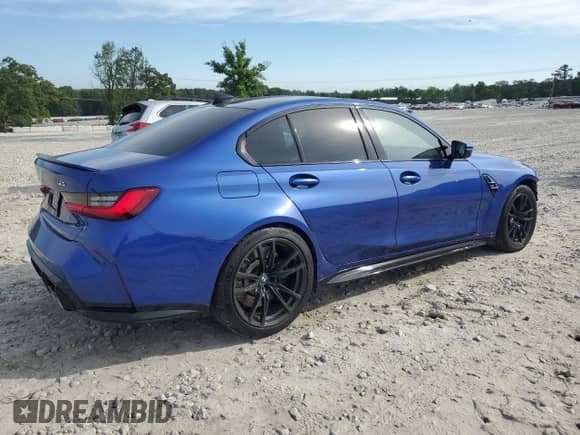 2021 BMW M3 с VIN WBS53AY07MFL43939, выставлен на аукционе Copart как лот 56585695 с пробегом 55 003 миль миль и Списание • Salvage title. История ставок и продаж доступна на DreamBid. Изображение 3.