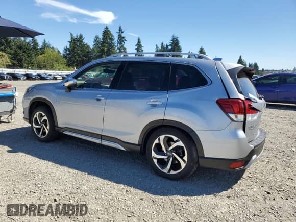 2022 Subaru Forester Touring z VIN JF2SKARC6NH445245, wystawiony jako Copart lot #67606215 z przebiegiem 65 468 mil mil oraz Szkoda całkowita • Salvage title. Historia ofert i sprzedaży dostępna na DreamBid. Obrazek 2.
