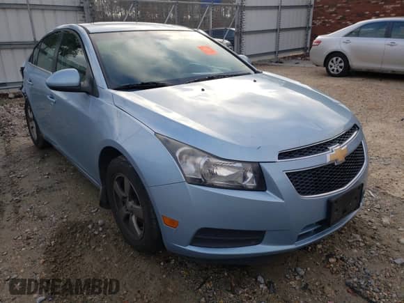 2012 Chevrolet Cruze 1LT z VIN 1G1PF5SCXC7264204, wystawiony jako Copart lot #74456444 z przebiegiem 88 994 mil mil oraz Szkoda całkowita • Salvage title. Historia ofert i sprzedaży dostępna na DreamBid. Obrazek 1.