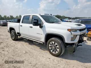 2022 Chevrolet Silverado 2500HD Custom с VIN 1GC4YME71NF130042, выставлен на аукционе Copart как лот 80804145 с пробегом 36 282 миль миль и Списание • Salvage title. История ставок и продаж доступна на DreamBid. Изображение 4.