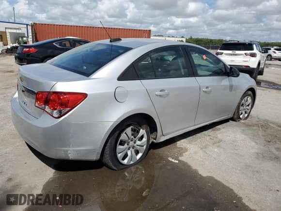 2015 Chevrolet Cruze LS with VIN 1G1PB5SH5F7150638, listed as a Copart auction lot 67903005 with 50,398 mi miles and Salvage title. Bid and sale history available at DreamBid. Image 3.