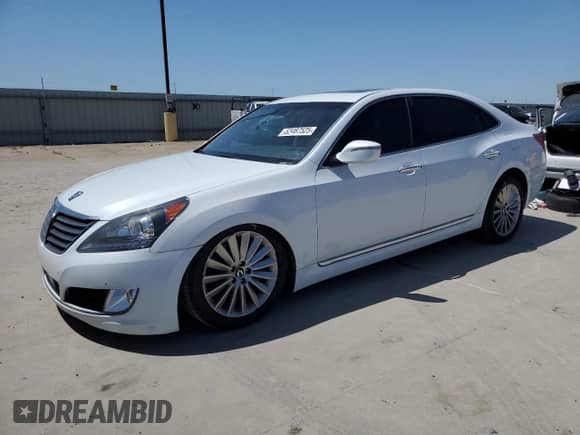 2016 Hyundai Equus Signature z VIN KMHGH4JH8GU106293, wystawiony jako Copart lot #52487525 z przebiegiem 121 696 mil mil oraz Szkoda całkowita • Salvage title. Historia ofert i sprzedaży dostępna na DreamBid. Obrazek 1.