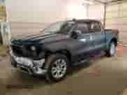 2019 Chevrolet Silverado 1500 LTZ with VIN 3GCUYGED6KG177309, listed as a Copart auction lot 81585105 with 39,043 mi miles and Salvage title. Bid and sale history available at DreamBid. Image 1.