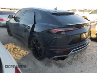 2019 Lamborghini Urus with VIN ZPBCA1ZL0KLA04363, listed as a Copart auction lot 75078674 with Not provided miles and Salvage title. Bid and sale history available at DreamBid. Image 2.