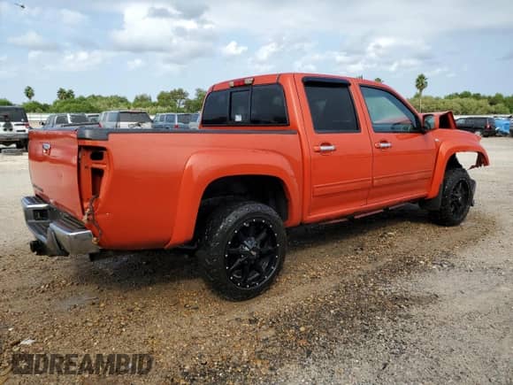 2012 Chevrolet Colorado 2LT with VIN 1GCHTDFP7C8141272, listed as a Copart auction lot 76622694 with 178,177 mi miles and Salvage title. Bid and sale history available at DreamBid. Image 3.