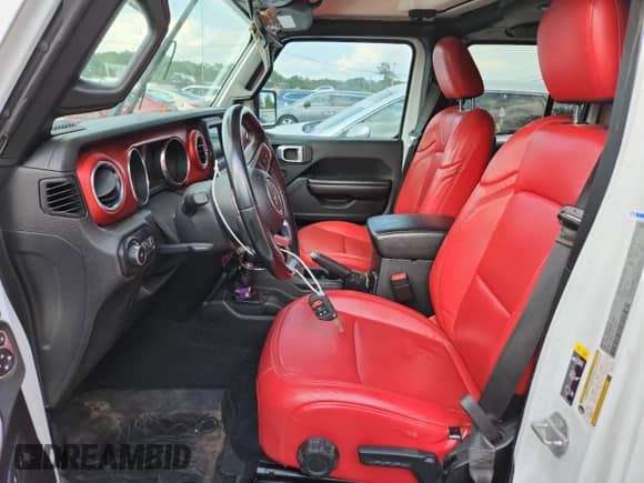 2021 Jeep Wrangler Unlimited Rubicon z VIN 1C4HJXFN9MW511737, wystawiony jako Copart lot #64095425 z przebiegiem 49 368 mil mil oraz Szkoda całkowita • Salvage title. Historia ofert i sprzedaży dostępna na DreamBid. Obrazek 7.