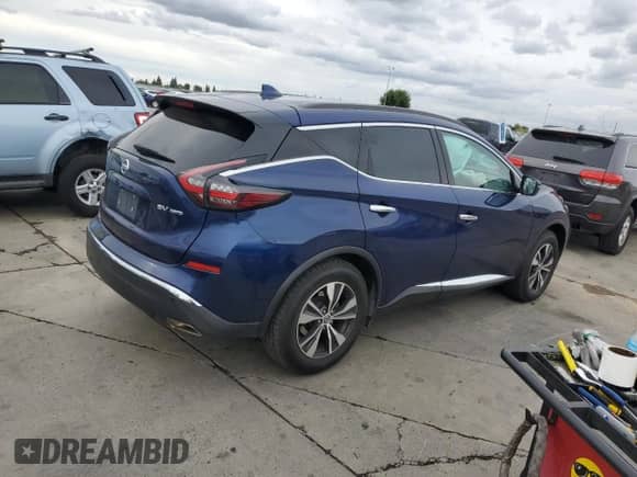 2020 Nissan Murano SV with VIN 5N1AZ2BS3LN100214, listed as a Copart auction lot 82204135 with 88,175 mi miles and Salvage title. Bid and sale history available at DreamBid. Image 3.