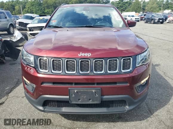 2021 Jeep Compass Latitude with VIN 3C4NJDBB3MT578739, listed as a Copart auction lot 71029945 with 34,626 mi miles and Salvage title. Bid and sale history available at DreamBid. Image 5.