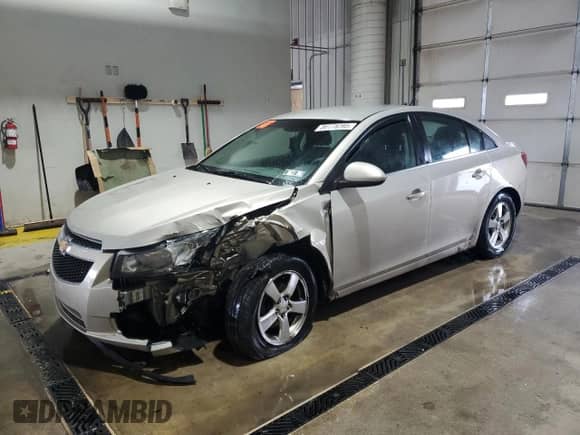 2012 Chevrolet Cruze 1LT with VIN 1G1PF5SC3C7315249, listed as a Copart auction lot 86178285 with Not provided miles and Salvage title. Bid and sale history available at DreamBid. Image 1.