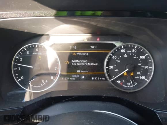 2022 Nissan Pathfinder SL with VIN 5N1DR3CA5NC249327, listed as a IAAI auction lot 43303685 with 71,274 mi miles and . Bid and sale history available at DreamBid. Image 7.