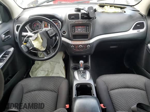 2015 Dodge Journey SXT with VIN 3C4PDCBBXFT595146, listed as a Copart auction lot 68080395 with 205,925 mi miles and Salvage title. Bid and sale history available at DreamBid. Image 8.
