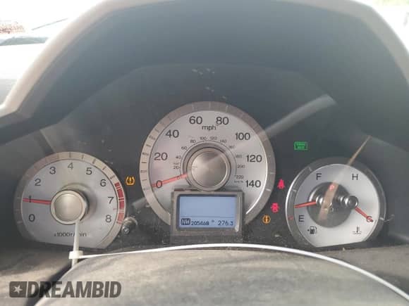 2009 Honda Pilot Touring with VIN 5FNYF48999B016322, listed as a Copart auction lot 71404925 with 205,468 mi miles and Salvage title. Bid and sale history available at DreamBid. Image 9.