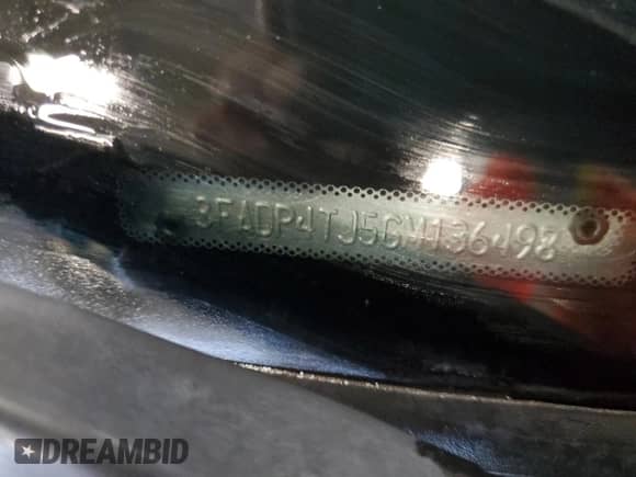 2016 Ford Fiesta S с VIN 3FADP4TJ5GM136498, выставлен на аукционе Copart как лот 65722955 с пробегом 93 215 миль миль и Списание • Salvage title. История ставок и продаж доступна на DreamBid. Изображение 12.