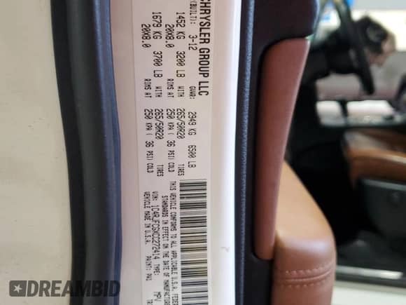 2012 Jeep Grand Cherokee Overland z VIN 1C4RJFCGXCC272414, wystawiony jako Copart lot #80581065 z przebiegiem 135 293 mil mil oraz Szkoda całkowita • Salvage title. Historia ofert i sprzedaży dostępna na DreamBid. Obrazek 13.