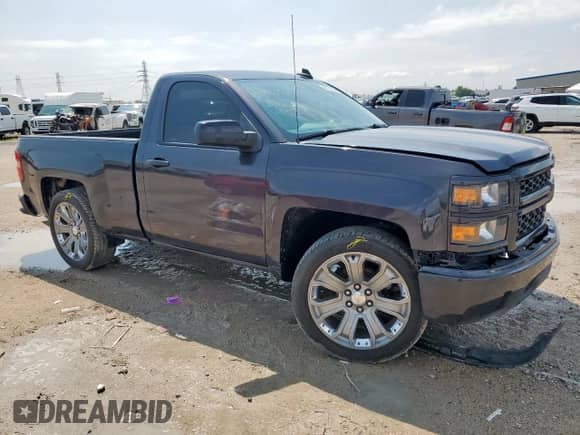 2015 Chevrolet Silverado 1500 LS с VIN 1GCNCPEH6FZ168931, выставлен на аукционе Copart как лот 80132485 с пробегом 74 636 миль миль и Списание • Salvage title. История ставок и продаж доступна на DreamBid. Изображение 4.