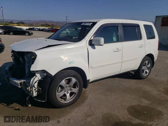 2015 Honda Pilot EX z VIN 5FNYF3H42FB020464, wystawiony jako Copart lot #70867175 z przebiegiem 121 021 mil mil oraz Szkoda całkowita • Salvage title. Historia ofert i sprzedaży dostępna na DreamBid. Obrazek 1.