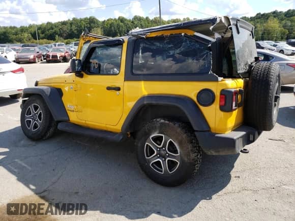 2021 Jeep Wrangler Sport S с VIN 1C4HJXAG3MW549246, выставлен на аукционе Copart как лот 69921324 с пробегом Не указан миль и Списание • Salvage title. История ставок и продаж доступна на DreamBid. Изображение 2.