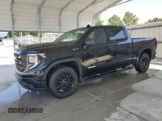 2024 GMC Sierra 1500 Elevation z VIN 1GTUUCED5RZ273642, wystawiony jako Copart lot #66737995 z przebiegiem 25 348 mil mil oraz Czysty tytuł • Clean title. Historia ofert i sprzedaży dostępna na DreamBid. Obrazek 1.