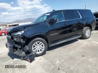 2021 Chevrolet Suburban LS with VIN 1GNSCBKD8NR282054, listed as a Copart auction lot 70813034 with 55,908 mi miles and . Bid and sale history available at DreamBid. Image 1.