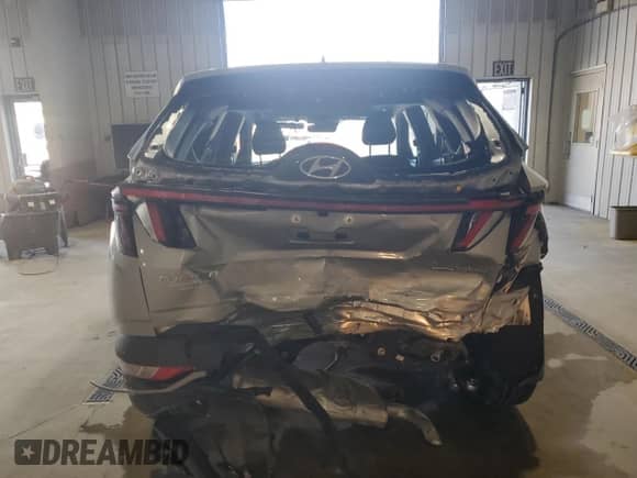 2022 Hyundai Tucson SEL Convenience with VIN KM8JFCA12NU049675, listed as a Copart auction lot 81574105 with 30,996 mi miles and Salvage title. Bid and sale history available at DreamBid. Image 6.