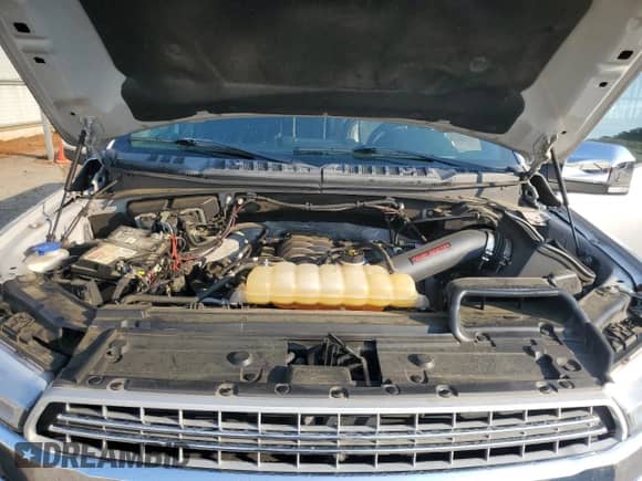 2018 Ford F-150 XL with VIN 1FTEW1E57JFB63175, listed as a Copart auction lot 80436415 with 99,601 mi miles and Salvage title. Bid and sale history available at DreamBid. Image 11.