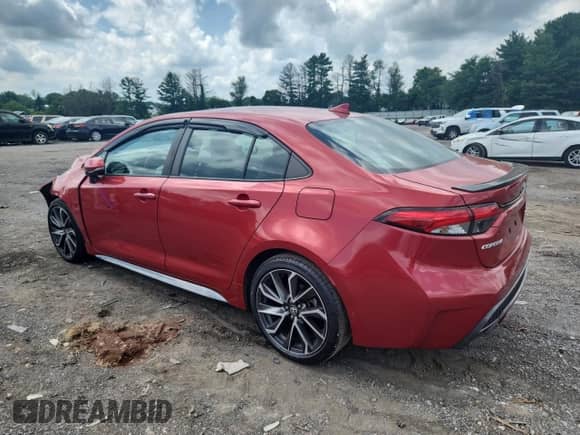 2020 Toyota Corolla XSE с VIN 5YFT4RCE4LP007458, выставлен на аукционе Copart как лот 64657395 с пробегом 83 812 миль миль и Списание • Salvage title. История ставок и продаж доступна на DreamBid. Изображение 2.