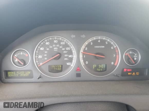 2008 Volvo S60 2.5T с VIN YV1RH592182670409, выставлен на аукционе Copart как лот 69821455 с пробегом 182 228 миль миль и Списание • Salvage title. История ставок и продаж доступна на DreamBid. Изображение 9.