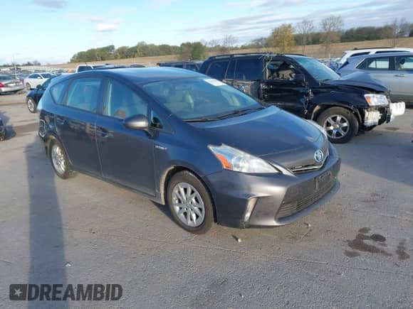 2013 Toyota Prius Two with VIN JTDZN3EU5D3269783, listed as a IAAI auction lot 43481600 with 191,187 mi miles and . Bid and sale history available at DreamBid. Image 1.