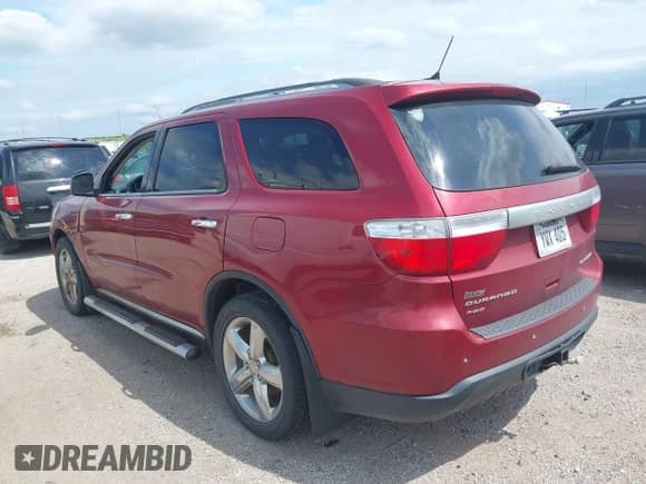 2013 Dodge Durango Citadel with VIN 1C4RDJEG1DC675030, listed as a IAAI auction lot 42776817 with 179,706 mi miles and . Bid and sale history available at DreamBid. Image 3.