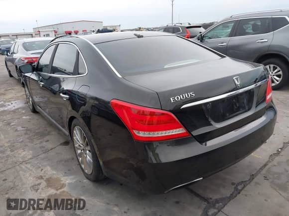 2014 Hyundai Equus Ultimate z VIN KMHGH4JH1EU083761, wystawiony jako IAAI lot #41356895 z przebiegiem 51 565 mil mil oraz . Historia ofert i sprzedaży dostępna na DreamBid. Obrazek 3.