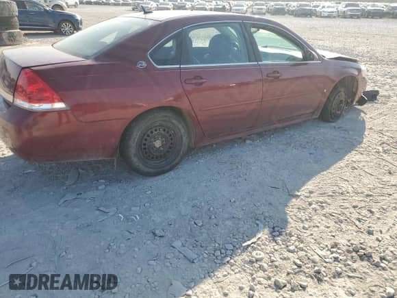 2009 Chevrolet Impala LT with VIN 2G1WT57KX91189921, listed as a Copart auction lot 71003535 with Not provided miles and Salvage title. Bid and sale history available at DreamBid. Image 3.