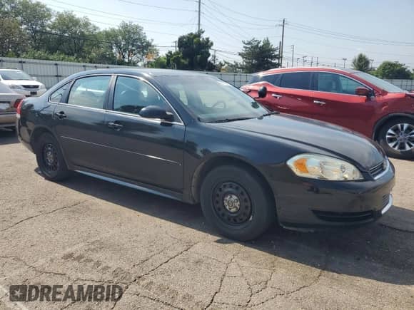2009 Chevrolet Impala Police Police with VIN 2G1WS57M691285842, listed as a Copart auction lot 62719505 with 102,972 mi miles and Salvage title. Bid and sale history available at DreamBid. Image 4.