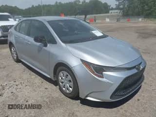 2022 Toyota Corolla L with VIN JTDDPMAE7N3013963, listed as a IAAI auction lot 42332328 with 47,384 mi miles and . Bid and sale history available at DreamBid. Image 1.