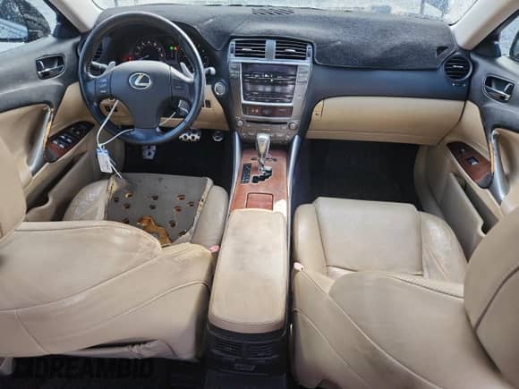 2008 Lexus IS 250 с VIN JTHBK262182066532, выставлен на аукционе Copart как лот 83788035 с пробегом 199 846 миль миль и Списание • Salvage title. История ставок и продаж доступна на DreamBid. Изображение 8.